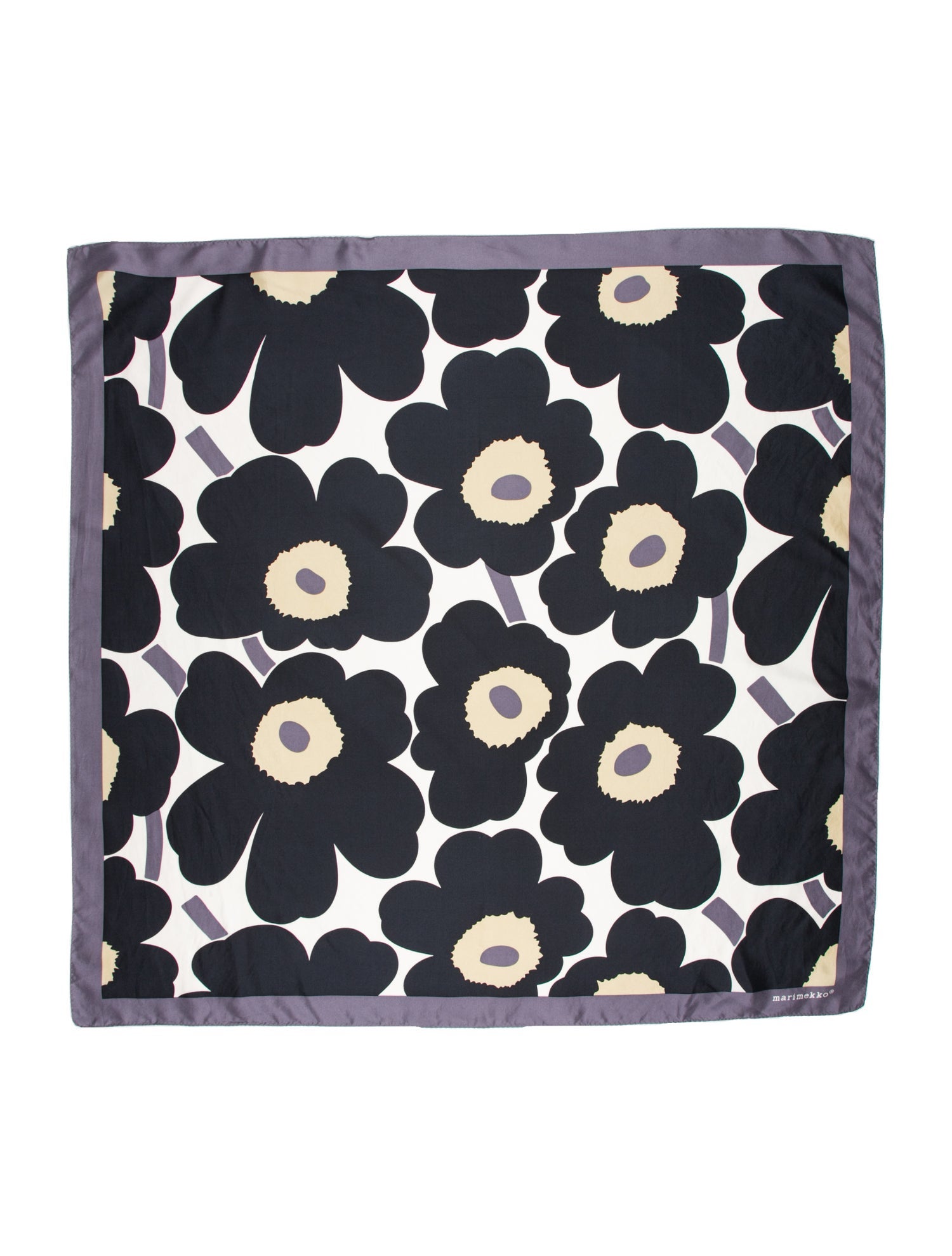 Marimekko Floral Print Scarf